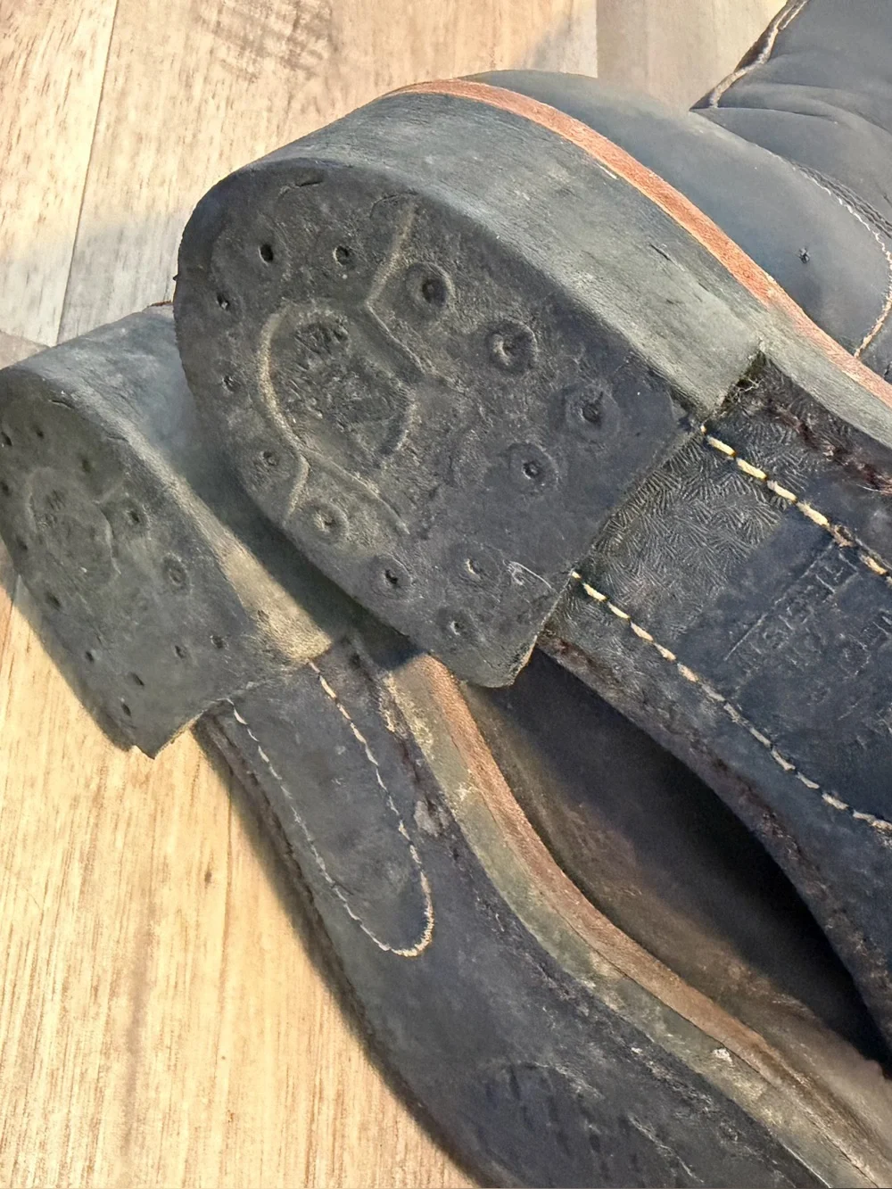 Vtg 70's Knapp Bros Men’s 11 D  17